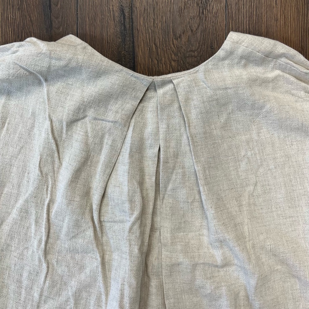 Ellison linen dress‎ SZ SM - Picture 10 of 11